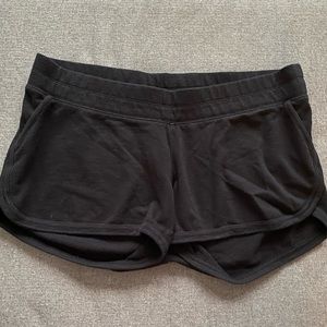 Motherhood Maternity black lounge shorts